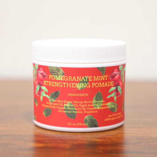 Pomegranate Mint Strengthening Pomade (4 FL. OZ. 118 mL.)