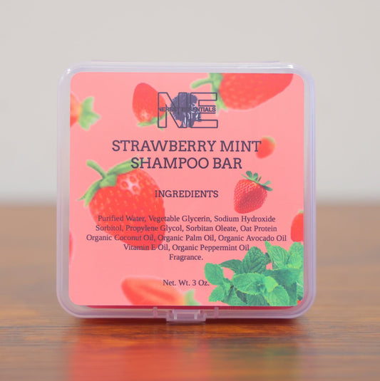 Strawberry Mint Shampoo Bar