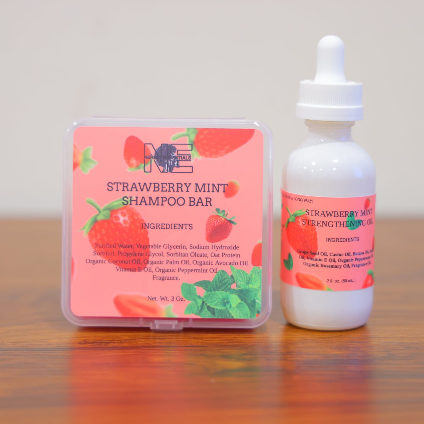 Strawberry Mint Set