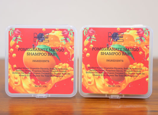 2x Pom-Mango Shampoo Bars